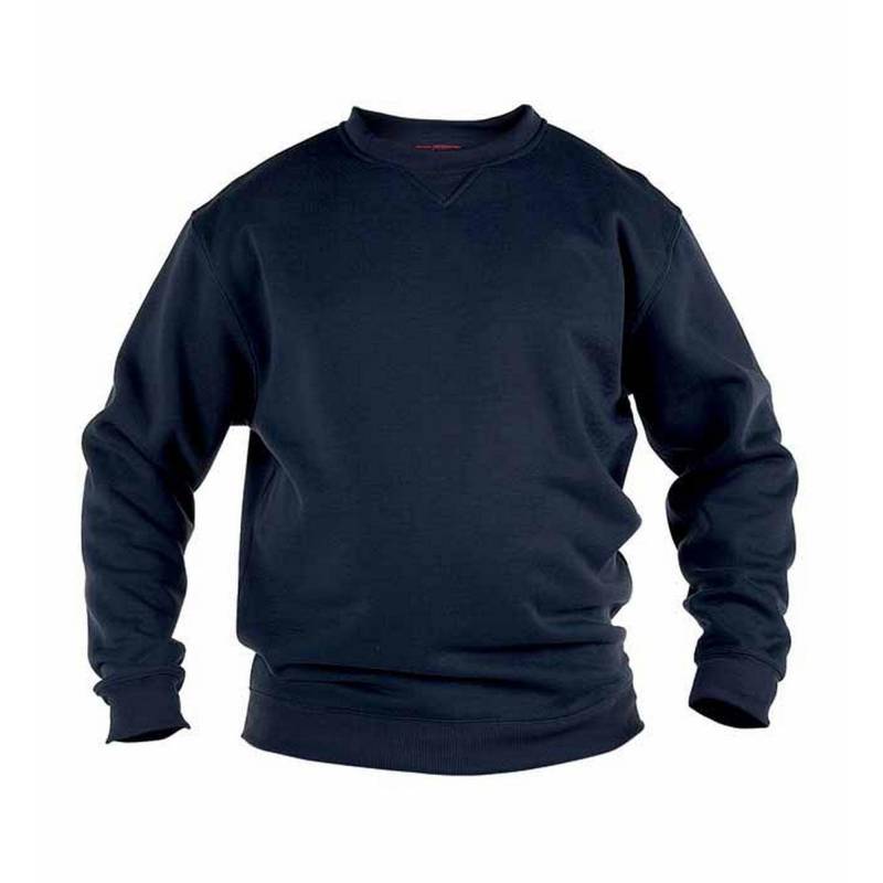 Duke - Rockford Kingsize Sweat Crew Neck Jumper, für Herren, Marine, Größe 7XL von Duke