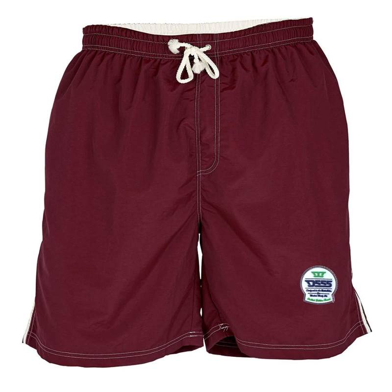 Duke - D555 Yarrow Badeshorts, für Herren, Weinrot, Größe 8XL von Duke