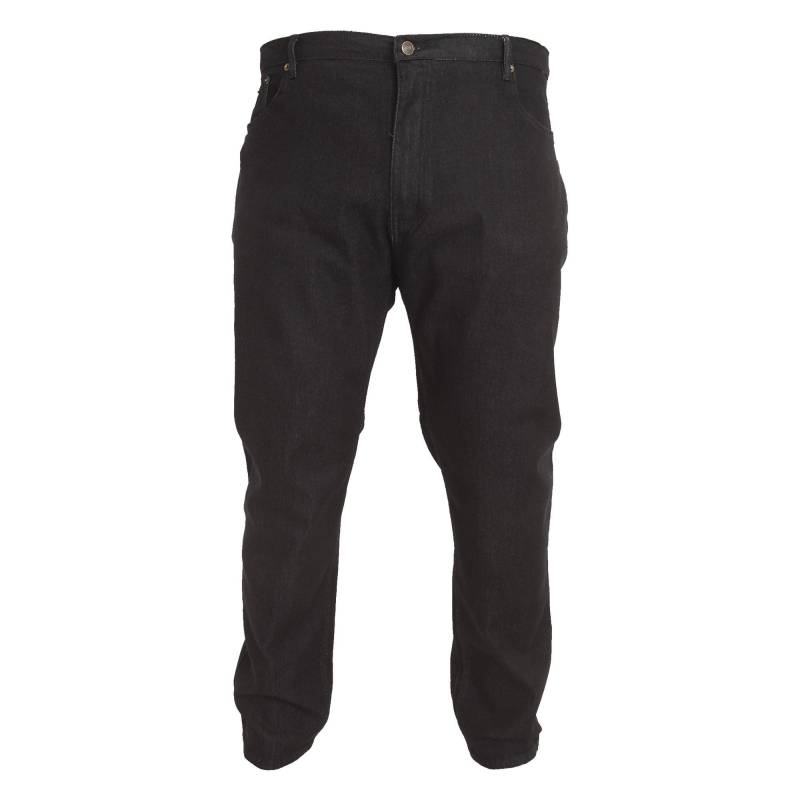 Rockford Carlos Kingsize Stretch Jeans Herren Schwarz W52 von Duke