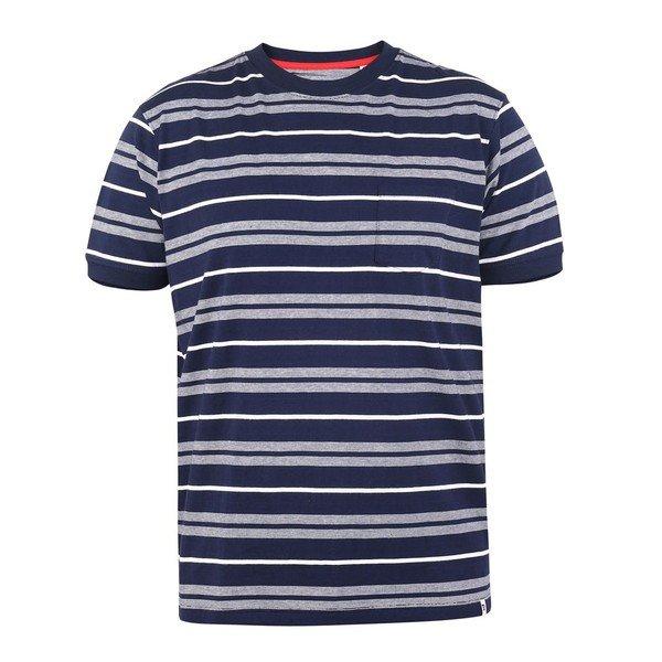 Duke - D555 Piccadilly TShirt, für Herren, Marine, Größe 5XL von Duke