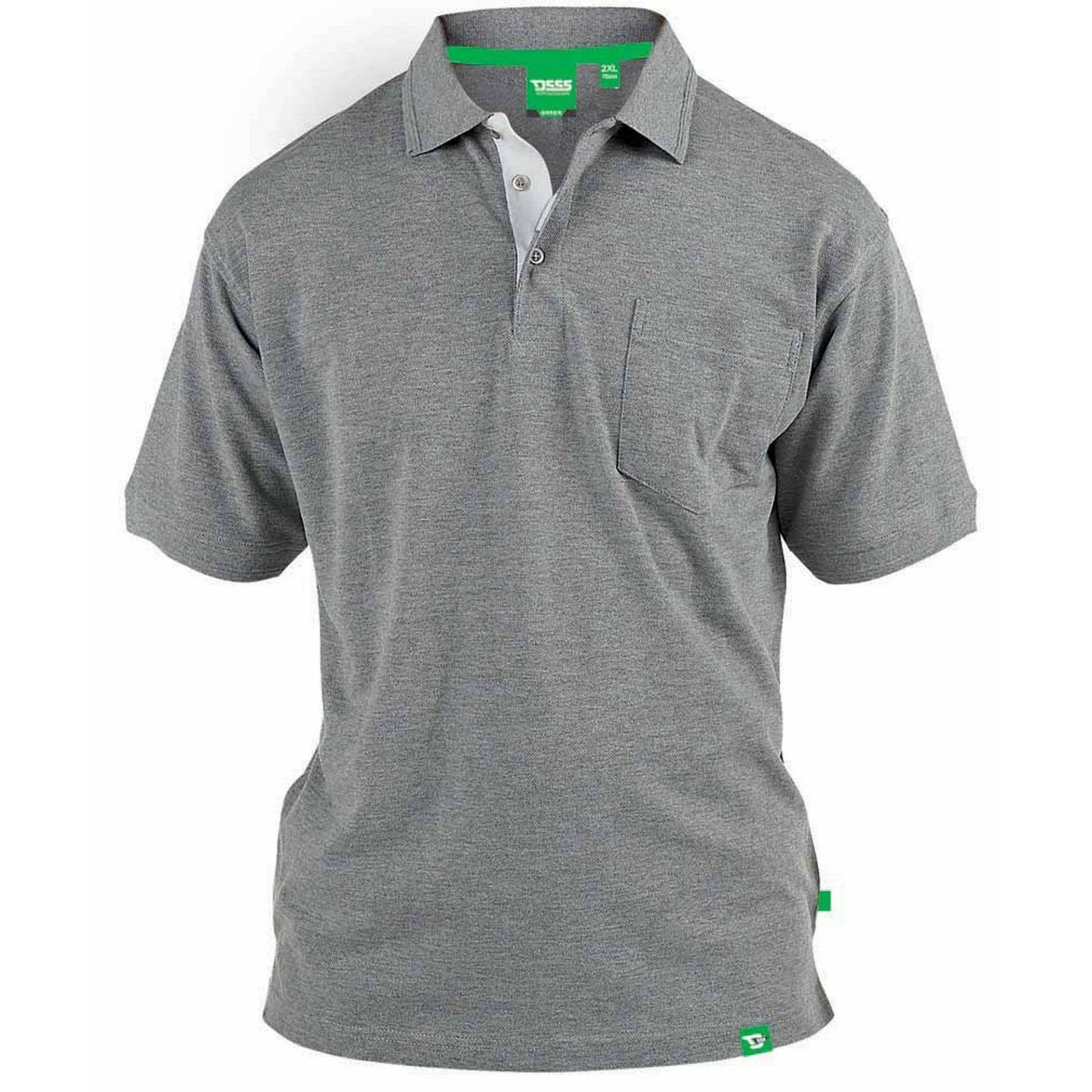 Duke - Grant Poloshirt, für Herren, Grau, Größe M von Duke