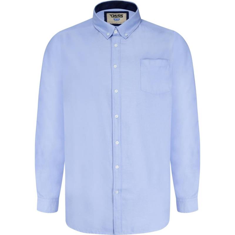 Richard Hemd Langärmlig Herren Himmelblau 6XL von Duke