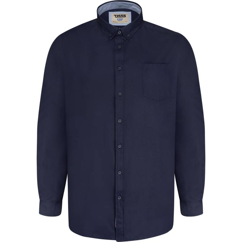 Richard Hemd Langärmlig Herren Marine 5XL von Duke