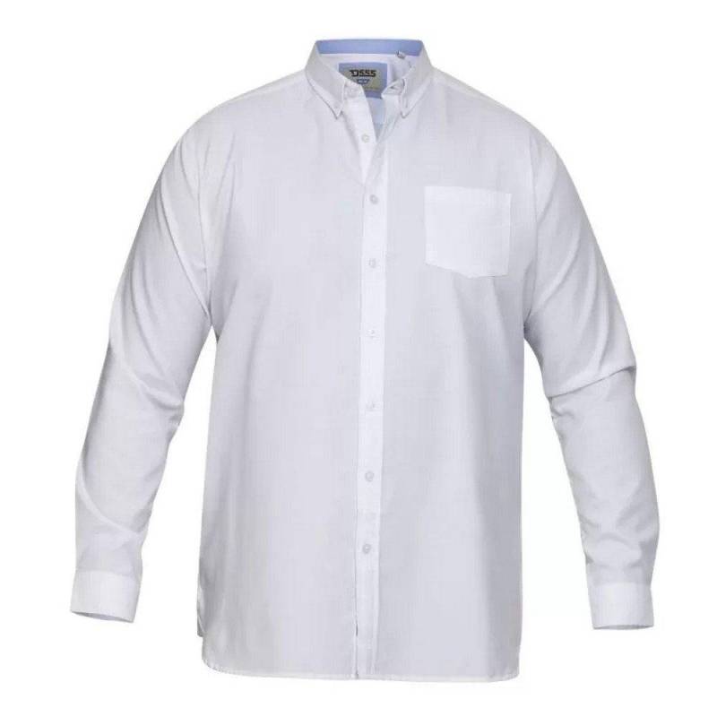 Richard Hemd Langärmlig Herren Weiss 3XL von Duke