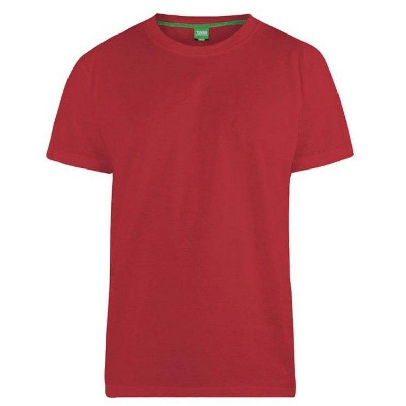 Tshirt Flyers2 Mit Rundhalsausschnitt Herren Rot Bunt XL von Duke