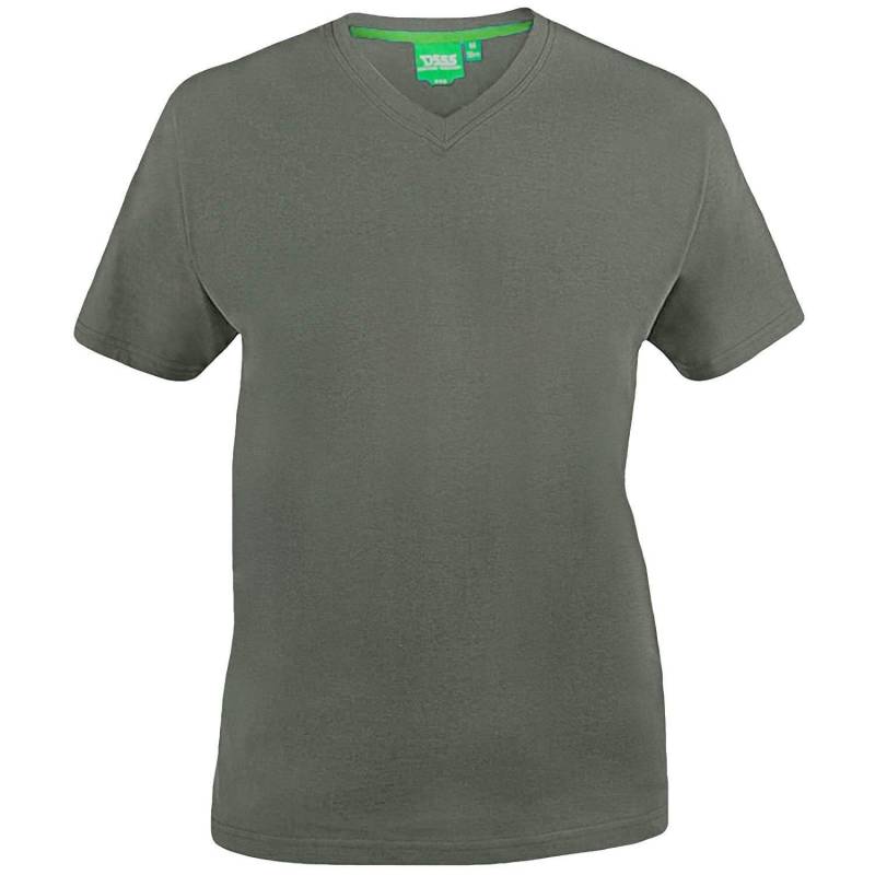 Tshirt Signature 2 Mit Vausschnitt, King Size, Herren Khaki 3XL von Duke