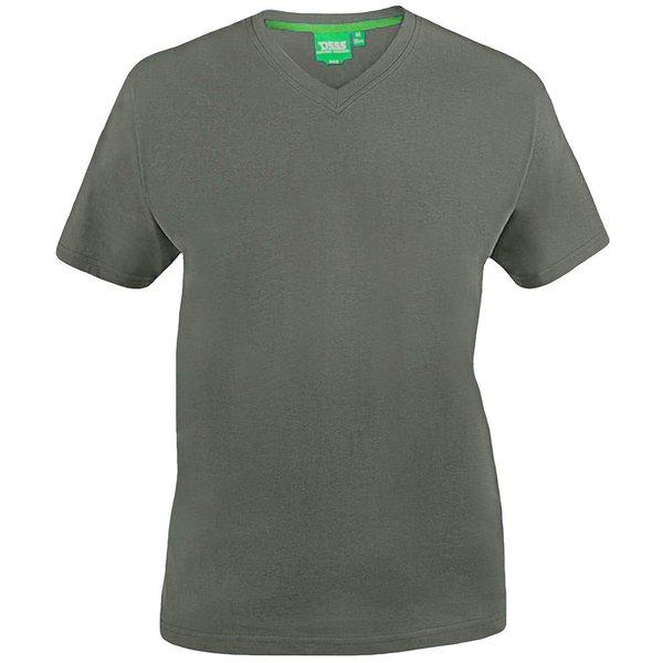 Tshirt Signature 2 Mit Vausschnitt, King Size, Herren Khaki 6XL von Duke