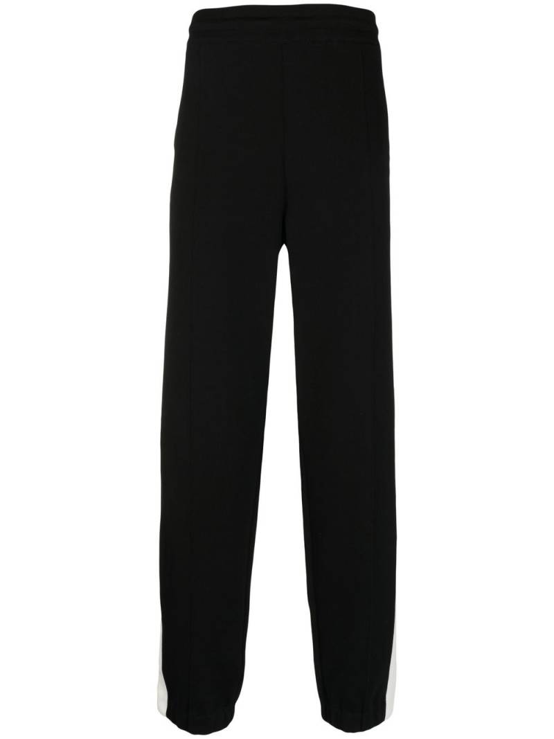 Dunhill contarsting side-stripe detail trousers - Black von Dunhill