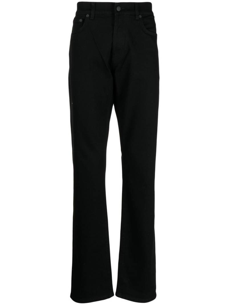 Dunhill five-pocket straight-leg trousers - Black von Dunhill