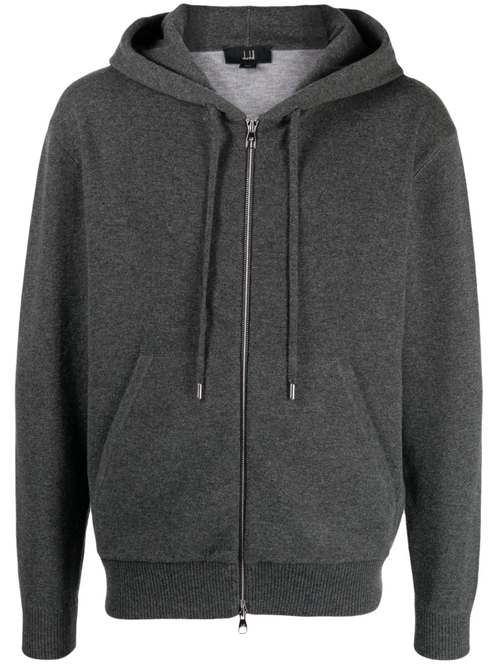 Dunhill long-sleeves zip-up hoodie - Grey von Dunhill