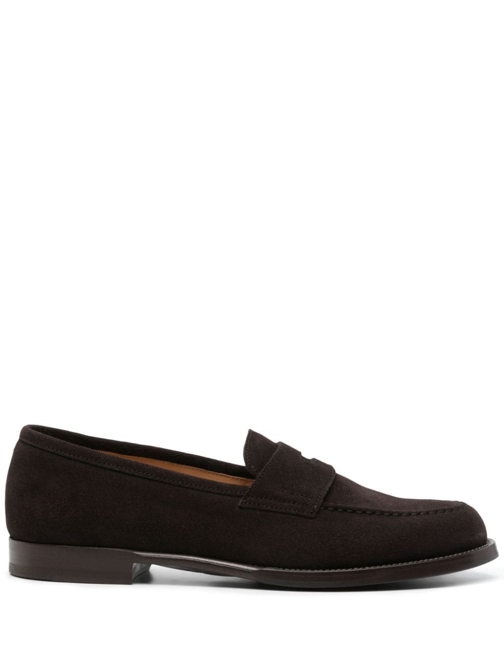 Dunhill penny-slot suede loafers - Brown von Dunhill