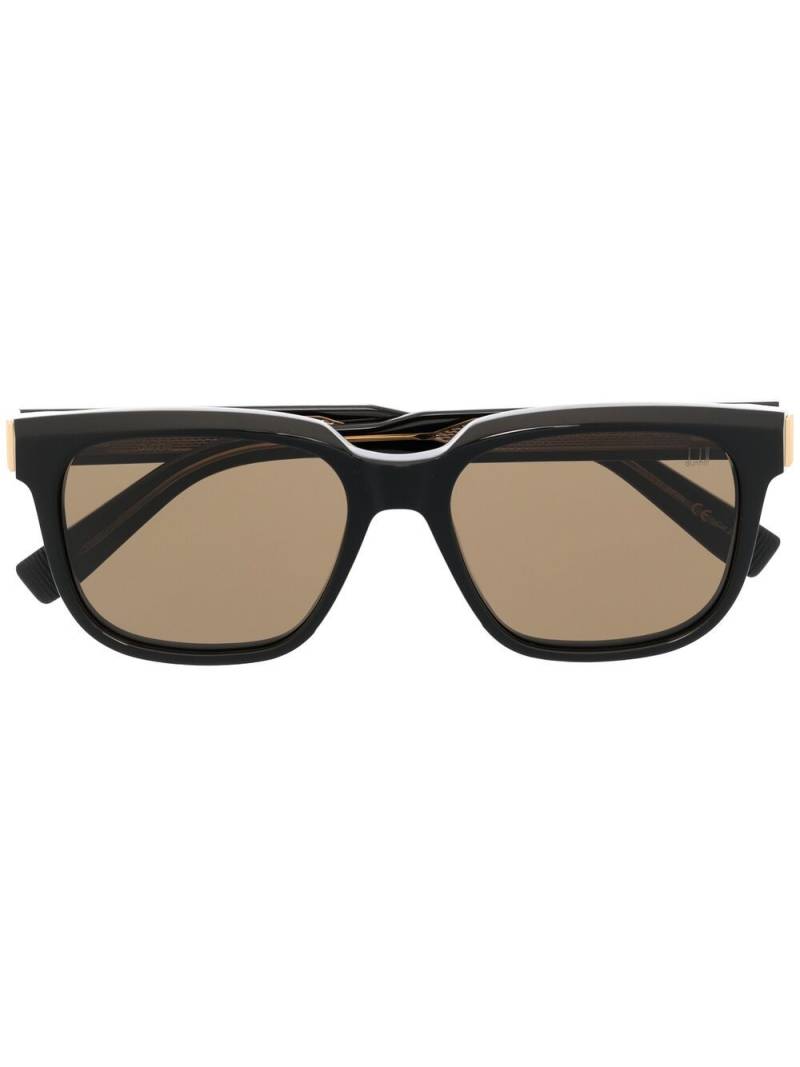 Dunhill rectangle-frame sunglasses - Black von Dunhill