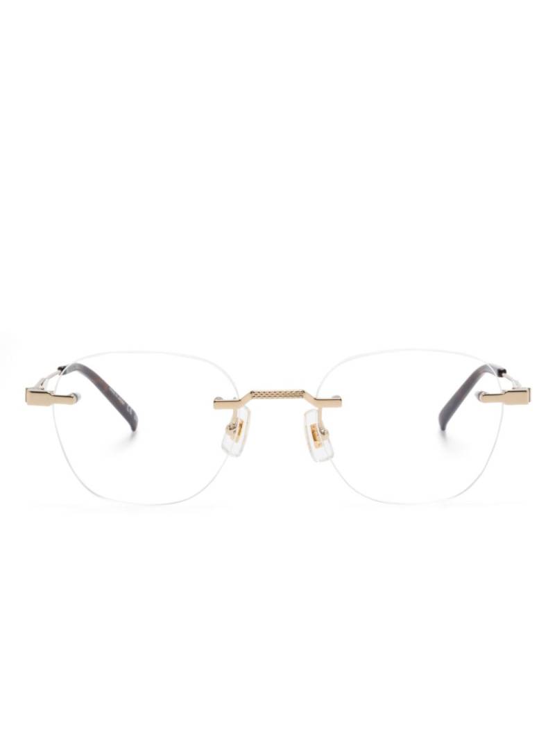 Dunhill rimless glasses - Gold von Dunhill