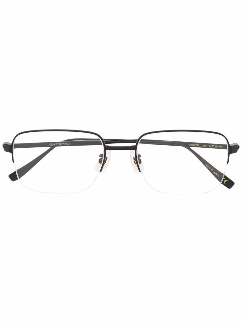 Dunhill square-frame glasses - Black von Dunhill