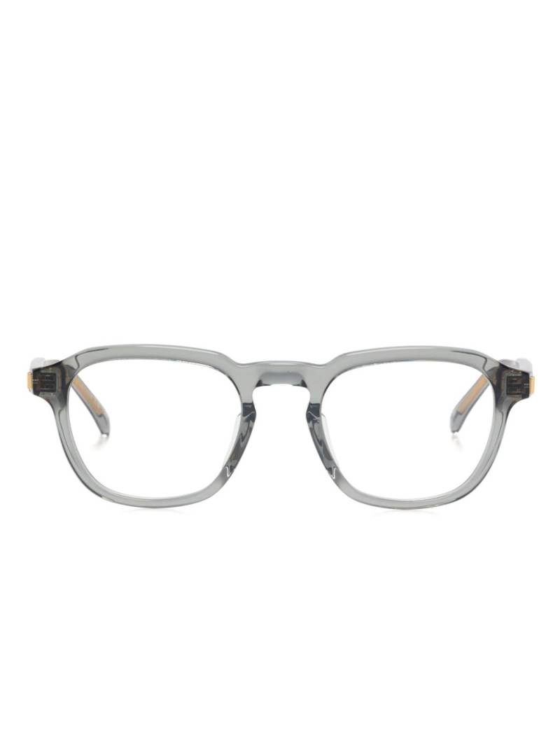 Dunhill square-frame glasses - Grey von Dunhill