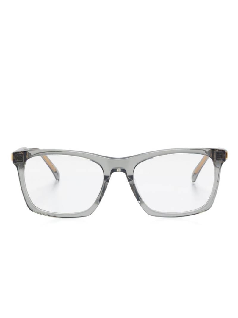 Dunhill square-frame glasses - Grey von Dunhill