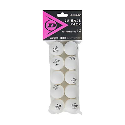 10-Pack 40 Plus Tischtennisball von Dunlop