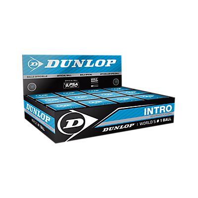 12-Pack Intro Squashball von Dunlop