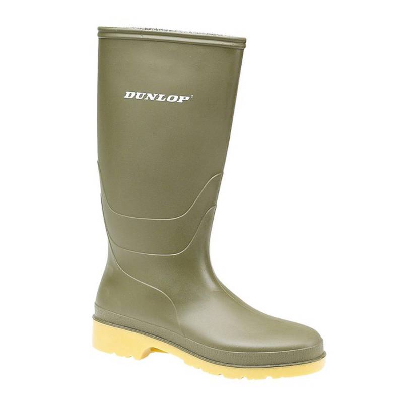 Dulls Rain Welly Gummistiefel Damen Grün 40 von Dunlop