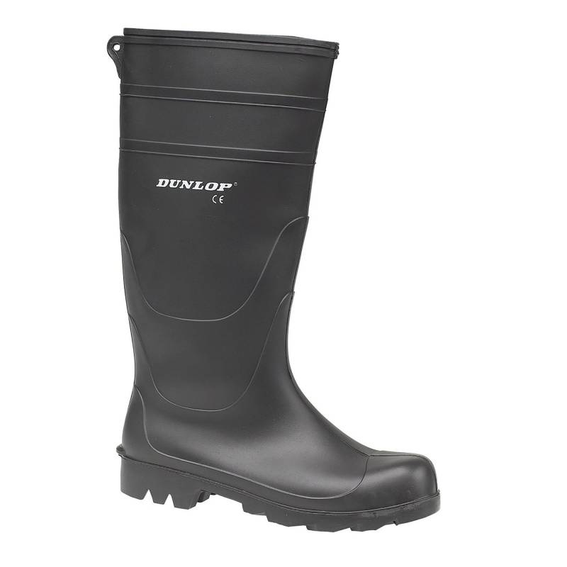 Pvcgummistiefel Stiefel Herren Schwarz 39 von Dunlop