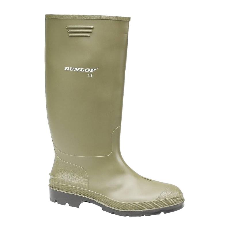 Pricemastor Pvcgummistiefel Stiefel Damen Grün 42 von Dunlop