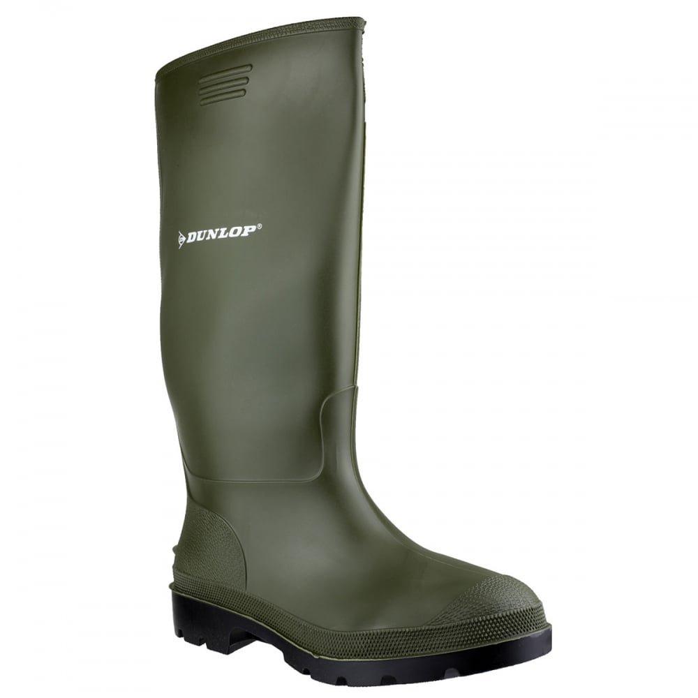 Pricemastor Pvc Gummistiefel Stiefel Damen Grün 38 von Dunlop