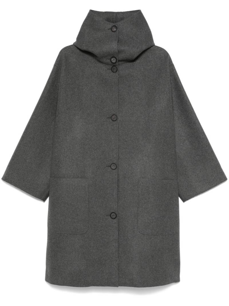 Dusan cashmere single-breasted coat - Grey von Dusan