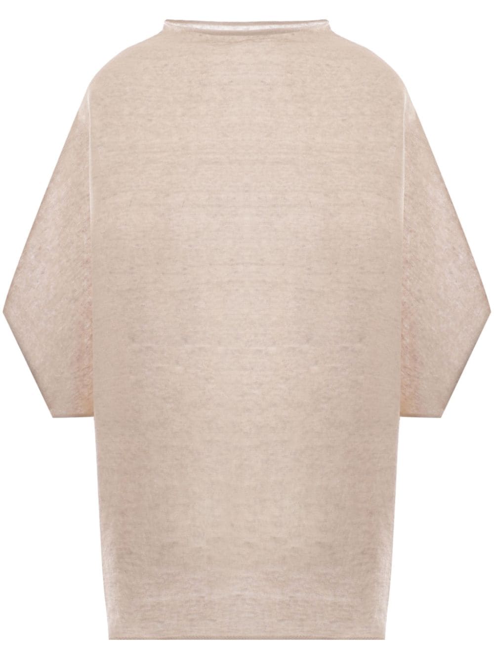 Dusan drop-shoulder crew-neck top - Neutrals von Dusan