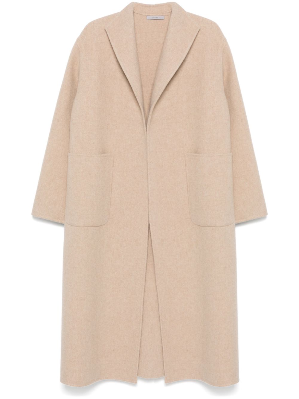 Dusan virgin wool coat - Neutrals von Dusan