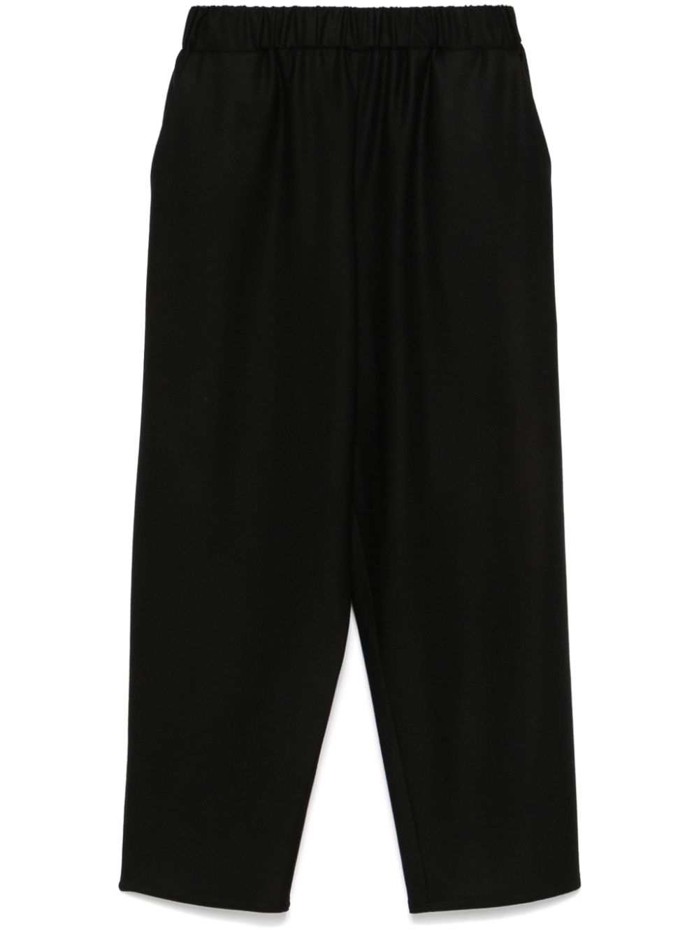 Dusan virgin wool trousers - Black von Dusan