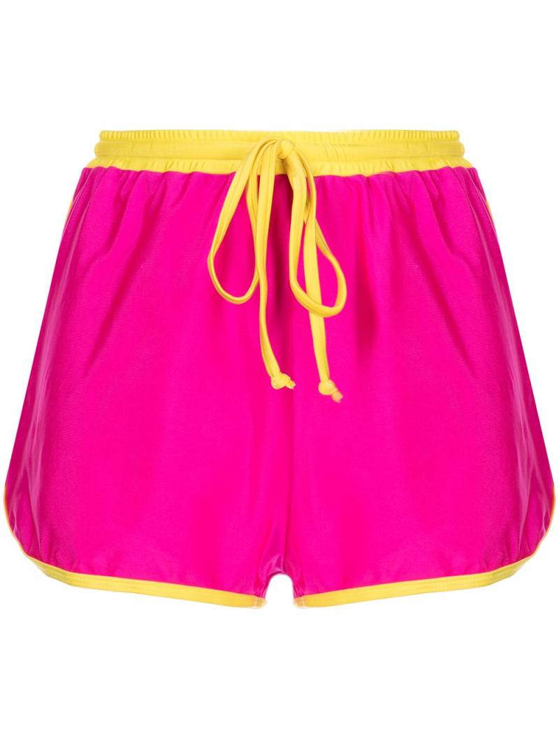 Duskii colourblock swim shorts - Pink von Duskii