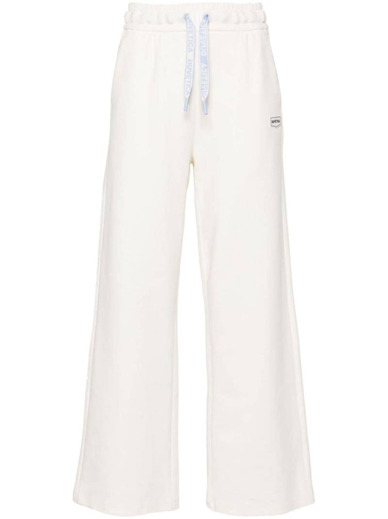 Duvetica high-waist track trousers - White von Duvetica