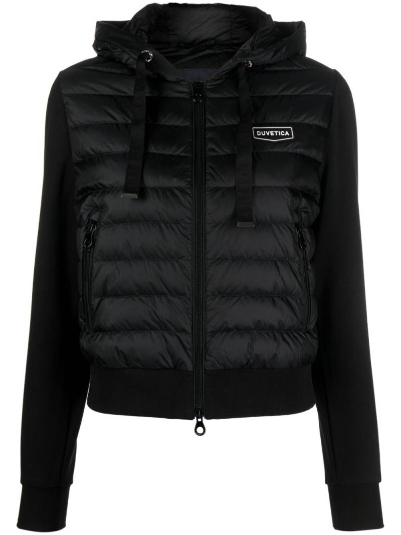 Duvetica logo-patch padded jacket - Black von Duvetica