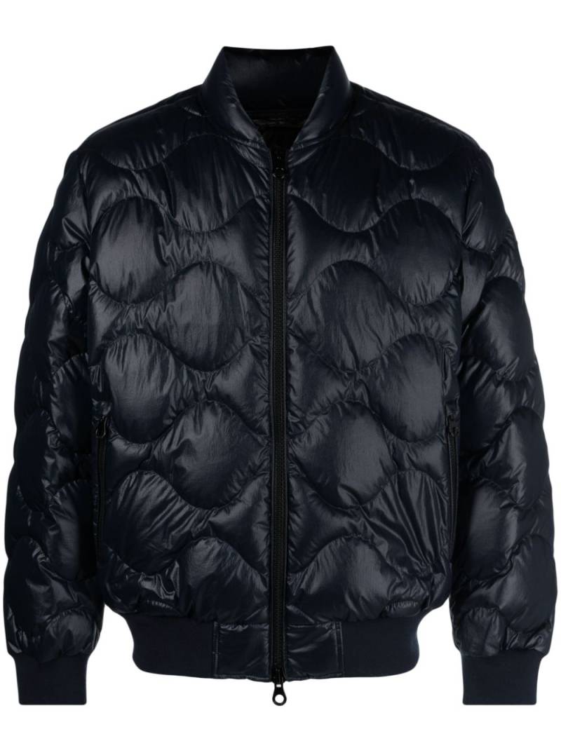 Duvetica quilted padded bomber jacket - Blue von Duvetica