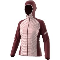 DYNAFIT Damen Iso Hybridjacke Transalper Hoodie dunkelrot | L von Dynafit