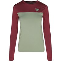 DYNAFIT Damen Langarmshirt Traverse S-Tech olive | M/L von Dynafit