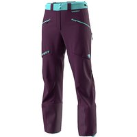 DYNAFIT Damen Touren Softshellhose Radcal dunkelrot | M von Dynafit