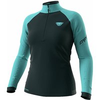 DYNAFIT Damen Touren Zipshirt  Speed Polartec dunkelblau | L von Dynafit