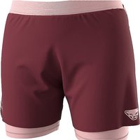 DYNAFIT Damen Trailshort Alpine Pro 2in1 dunkelrot | XS von Dynafit