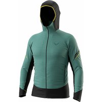 DYNAFIT Herren Touren Softshelljacke Mezzalama Polartec® Alpha® Hoodie hellblau | L von Dynafit