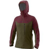 DYNAFIT Herren Touren Softshelljacke Radical Hoodie dunkelrot | M von Dynafit