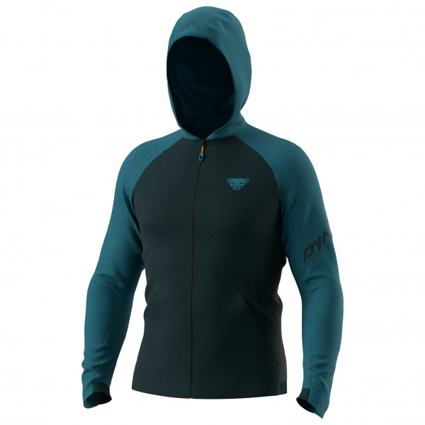 Dynafit - 24/7 Polartec Zip Hoody - Hoodie Gr M schwarz/blau von Dynafit