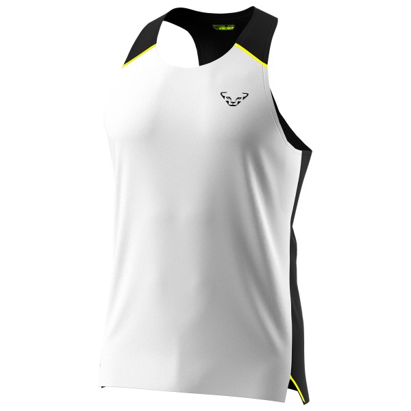 Dynafit - DNA Tank - Laufshirt Gr XL grau/weiß von Dynafit