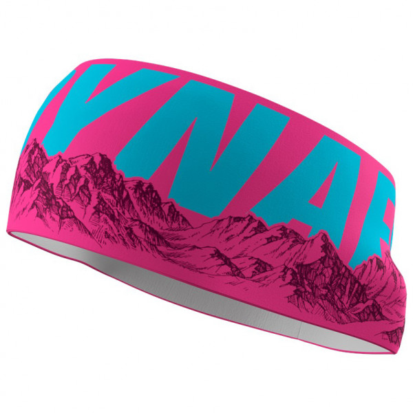 Dynafit - Graphic Performance Headband - Stirnband Gr 58 cm rosa von Dynafit