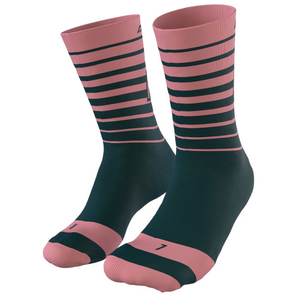 Dynafit - Live To Ride Socks - Multifunktionssocken Gr 35-38;39-42 bunt;rot von Dynafit