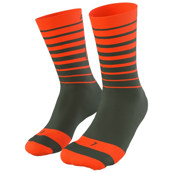 Dynafit - Live To Ride Socks - Multifunktionssocken Gr 35-38 rot von Dynafit