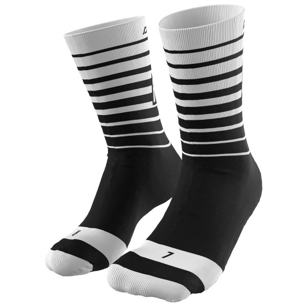 Dynafit - Live To Ride Socks - Multifunktionssocken Gr 39-42 grau/schwarz von Dynafit