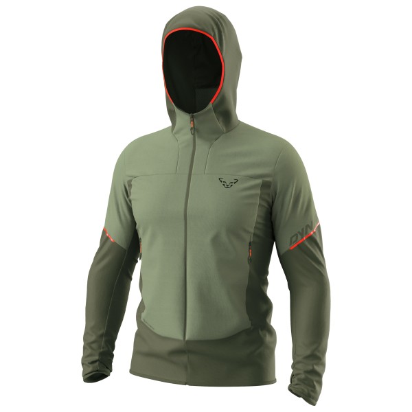 Dynafit - Traverse Alpha Hooded Jacket - Fleecejacke Gr XXL oliv von Dynafit