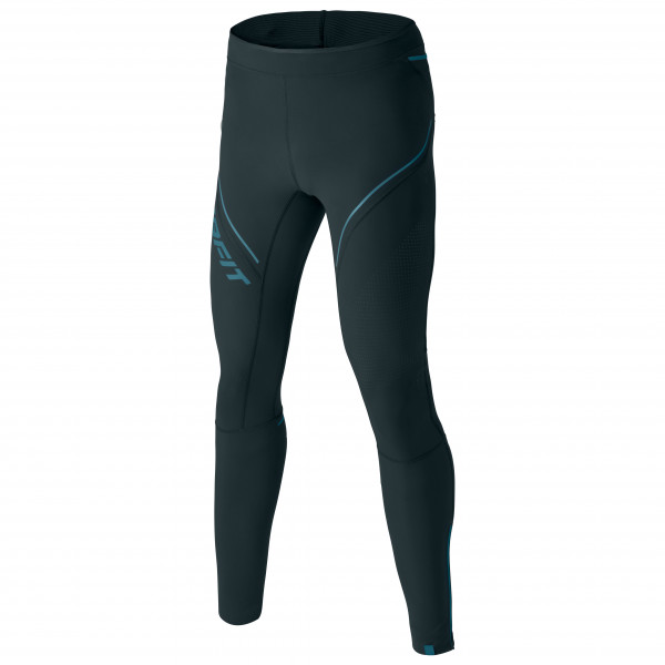 Dynafit - Winter Running Tights - Lauftights Gr 50 schwarz/blau von Dynafit