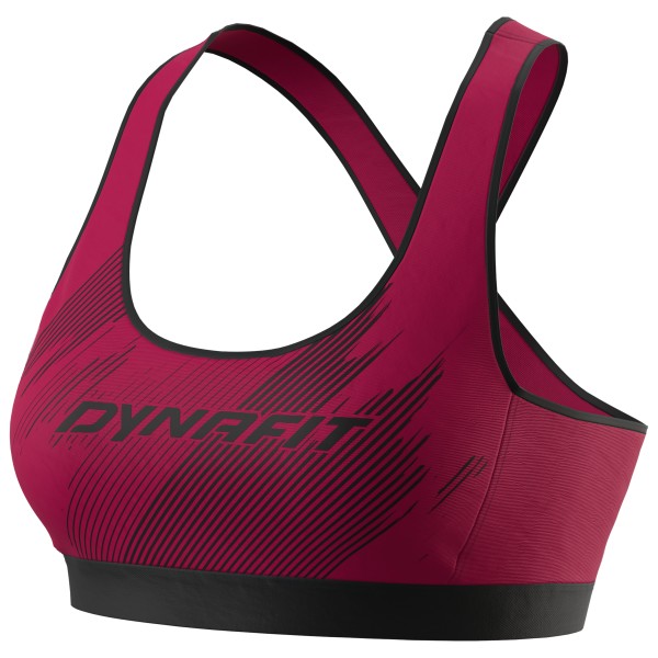 Dynafit - Women's Alpine Graphic Bra - Sport-BH Gr L rot von Dynafit